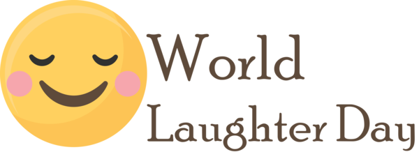 Transparent World Laughter Day Smiley Logo Emoticon for Laughter Day for World Laughter Day