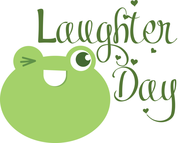 Transparent World Laughter Day Frogs Amphibians Logo for Laughter Day for World Laughter Day