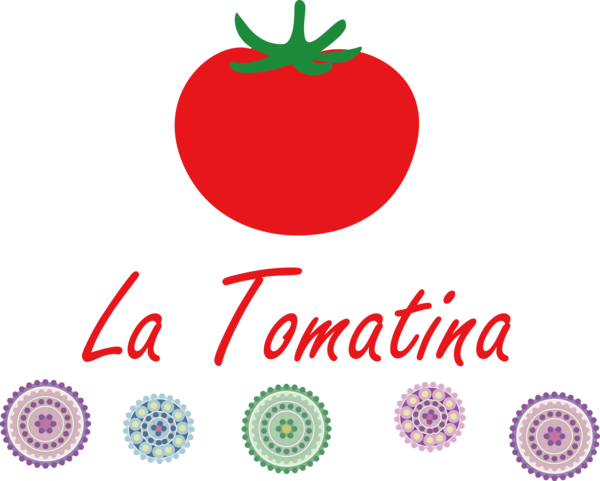 Transparent La Tomatina Logo Design Line for La Tomatina Festival for La Tomatina