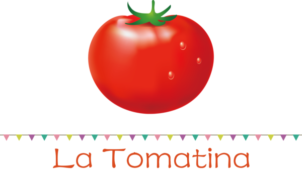 Transparent La Tomatina Natural food Bush tomato Superfood for La Tomatina Festival for La Tomatina
