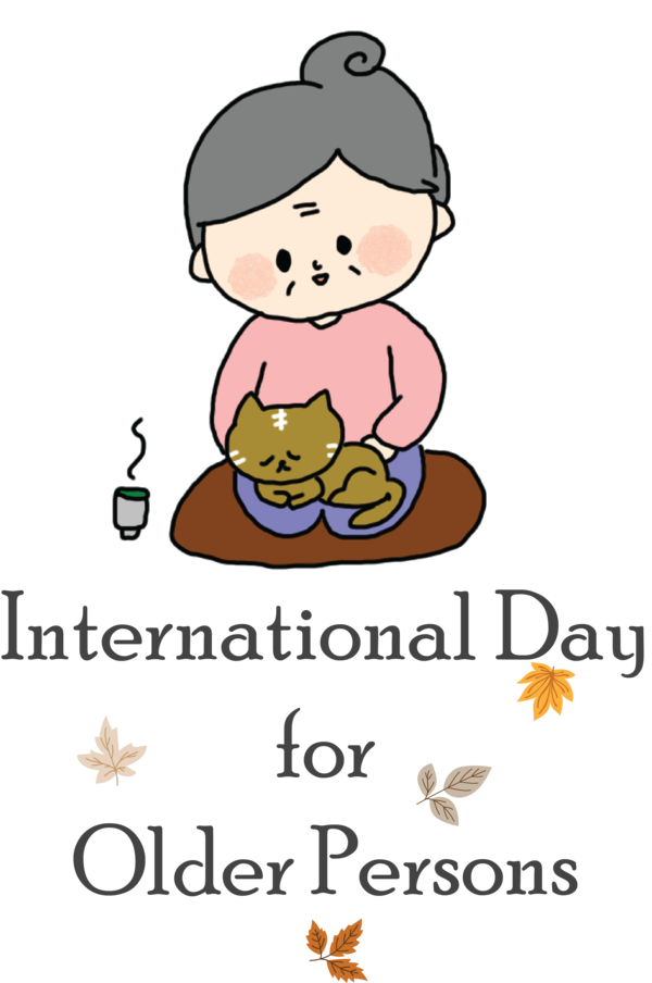 Transparent International Day for Older Persons Cartoon Teenage pregnancy Toddler M for International Day of Older Persons for International Day For Older Persons