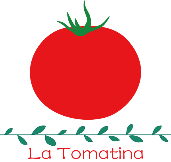 Transparent La Tomatina Natural food Tomato for La Tomatina Festival for La Tomatina