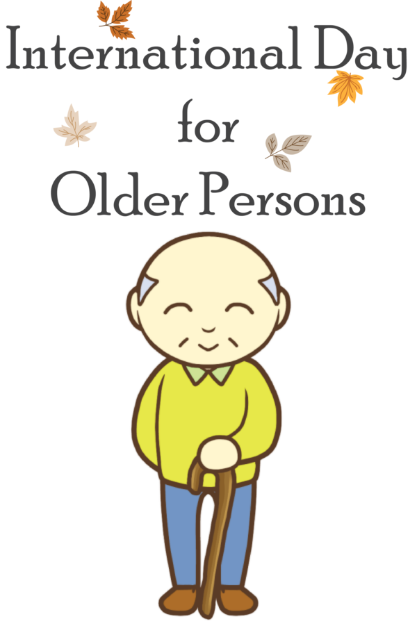 Transparent International Day for Older Persons Cartoon Toddler M Toddler M for International Day of Older Persons for International Day For Older Persons