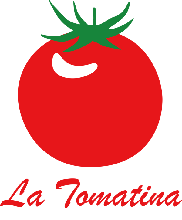 Transparent La Tomatina Flower Leaf Red for La Tomatina Festival for La Tomatina