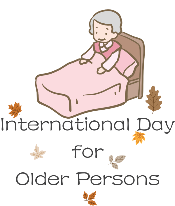 Transparent International Day for Older Persons Cartoon Meter Happiness for International Day of Older Persons for International Day For Older Persons