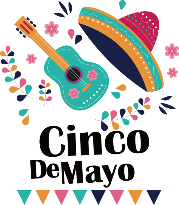 Transparent Cinco de mayo Logo Design Meter for Fifth of May for Cinco De Mayo