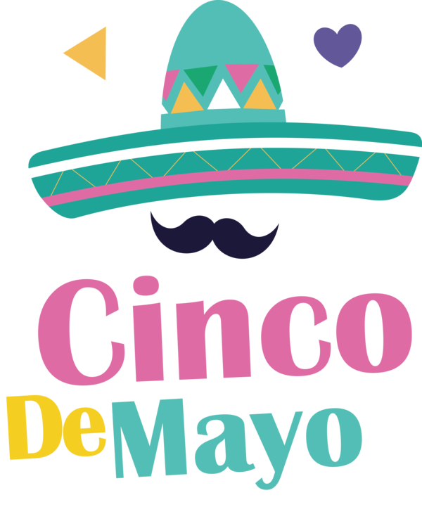 Transparent Cinco de mayo Logo Design Line for Fifth of May for Cinco De Mayo