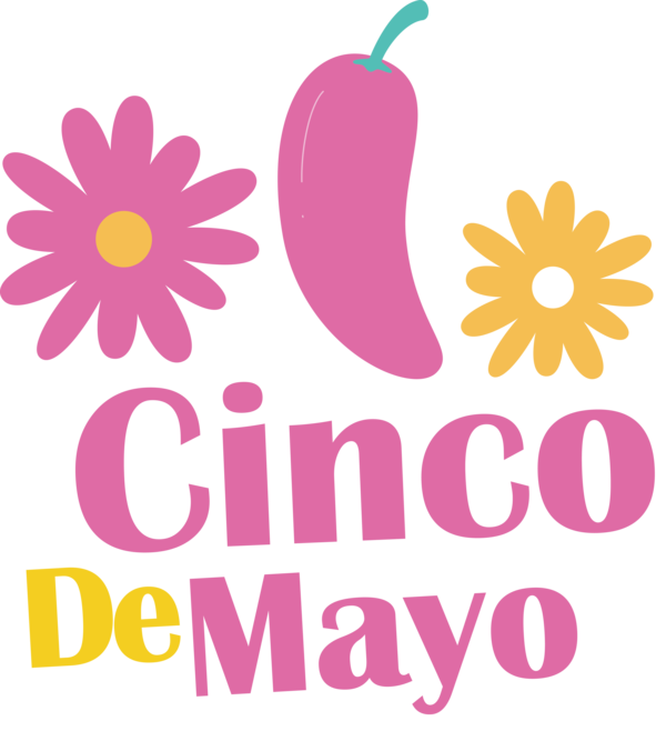 Transparent Cinco de mayo Floral design Cut flowers Flower for Fifth of May for Cinco De Mayo