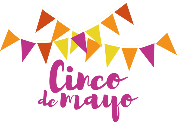 Transparent Cinco de mayo Logo Design Line for Fifth of May for Cinco De Mayo