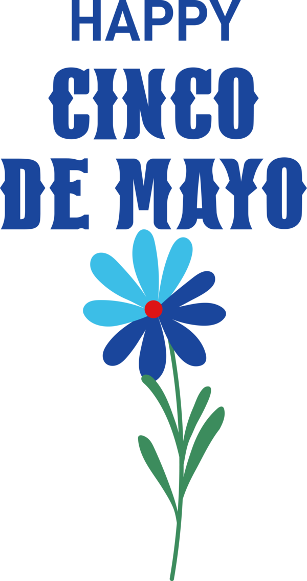 Transparent Cinco de mayo Flower Logo Meter for Fifth of May for Cinco De Mayo
