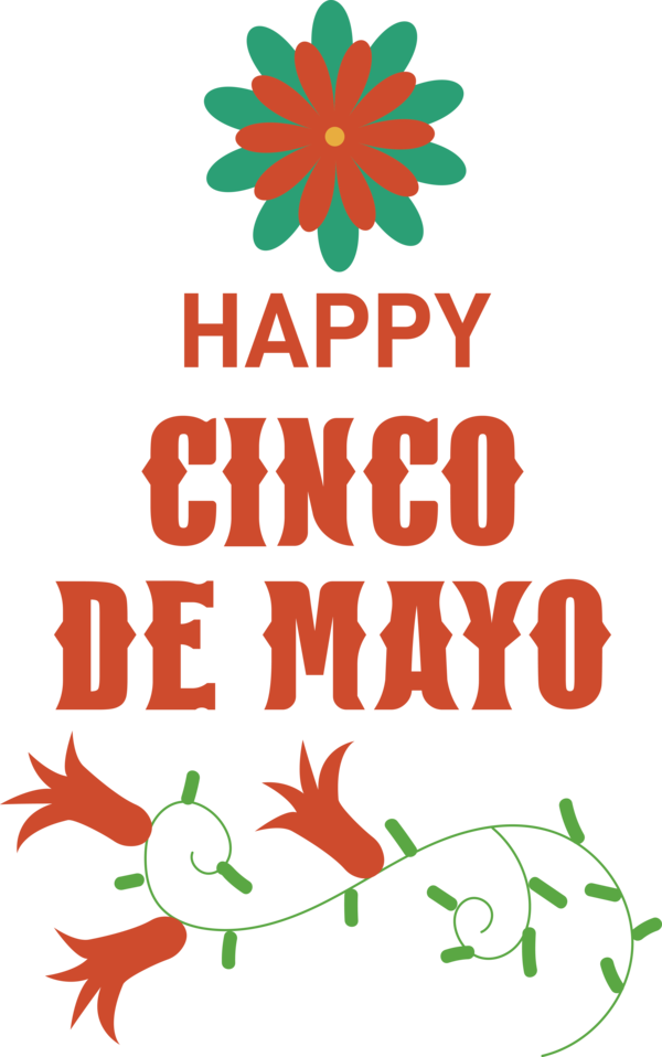 Transparent Cinco de mayo Floral design Design Leaf for Fifth of May for Cinco De Mayo