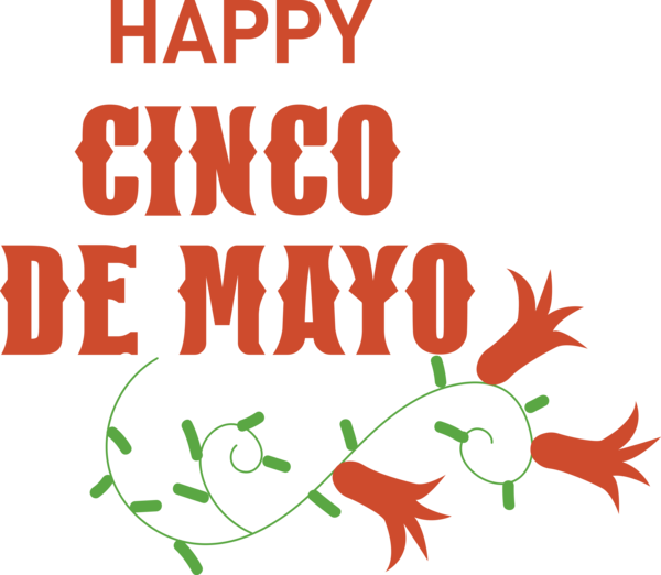 Transparent Cinco de mayo Logo Life Leaf for Fifth of May for Cinco De Mayo