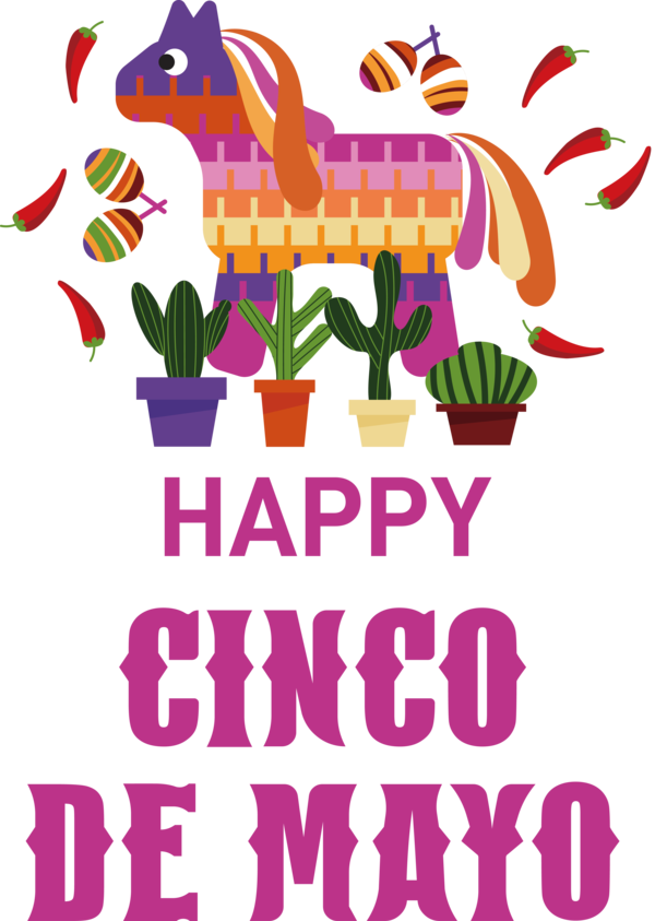 Transparent Cinco de mayo Design Line Meter for Fifth of May for Cinco De Mayo