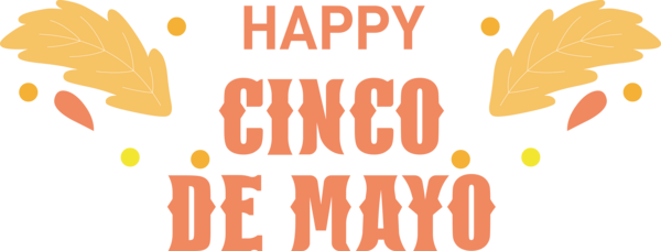 Transparent Cinco de mayo Logo Design Commodity for Fifth of May for Cinco De Mayo