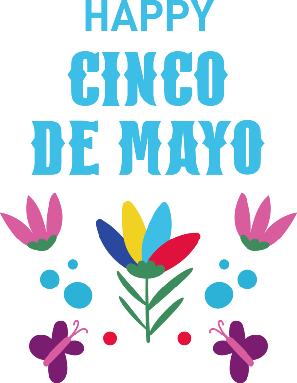 Transparent Cinco de mayo Leaf Petal Line for Fifth of May for Cinco De Mayo