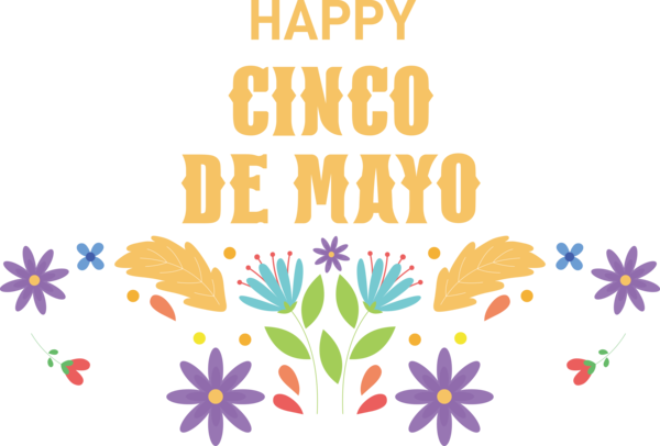 Transparent Cinco de mayo Floral design Design Leaf for Fifth of May for Cinco De Mayo