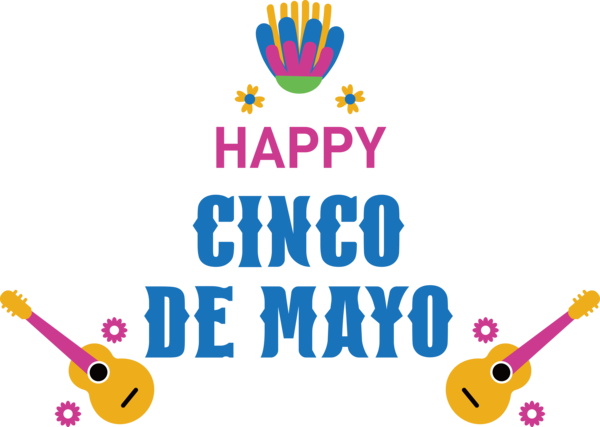 Transparent Cinco de mayo Logo Happiness Icon Platform for Fifth of May for Cinco De Mayo