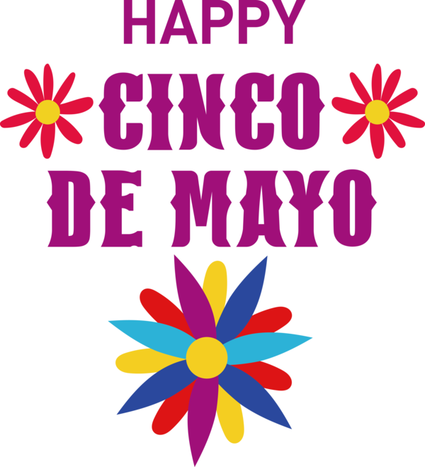 Transparent Cinco de mayo Cut flowers Floral design Leaf for Fifth of May for Cinco De Mayo