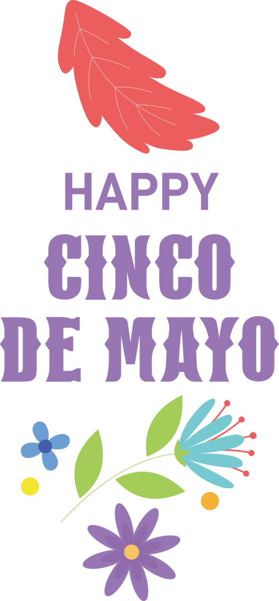 Transparent Cinco de mayo Flower Logo Design for Fifth of May for Cinco De Mayo