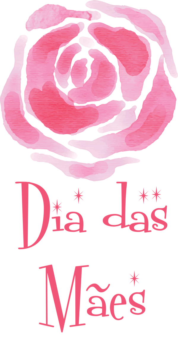 Transparent Mother's Day Floral design Garden roses Design for Dia das Maes for Mothers Day