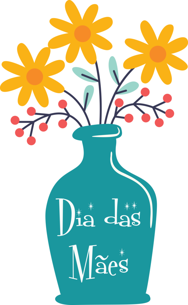 Transparent Mother's Day Floral design Dirty martini Flower for Dia das Maes for Mothers Day