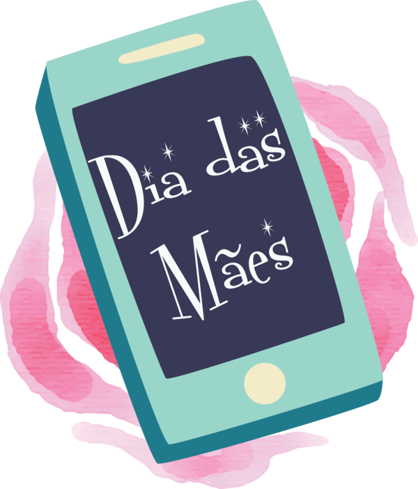 Transparent Mother's Day Mobile Phone Dirty martini Knock Knock for Dia das Maes for Mothers Day
