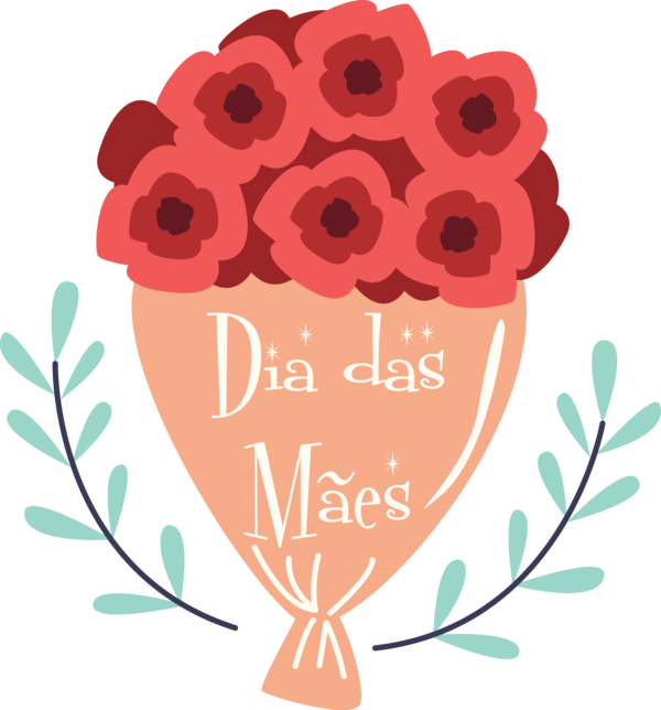 Transparent Mother's Day Floral design Flower Dirty martini for Dia das Maes for Mothers Day