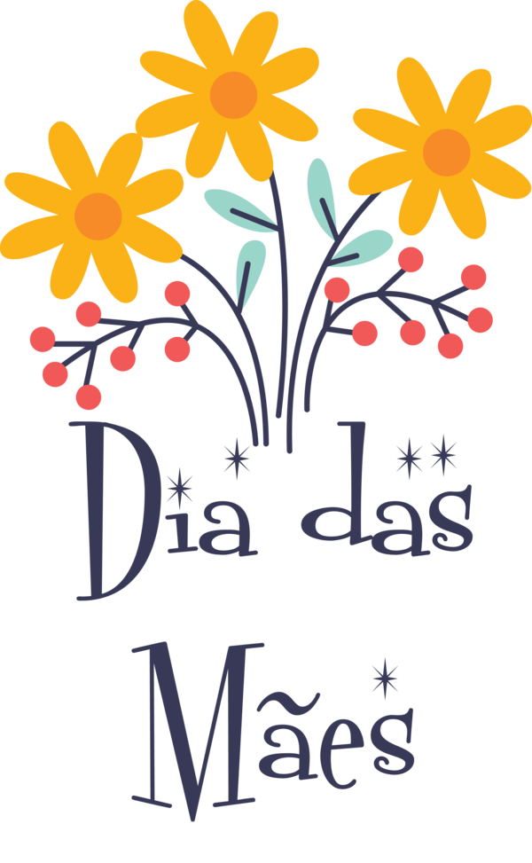 Transparent Mother's Day Floral design Design Cut flowers for Dia das Maes for Mothers Day