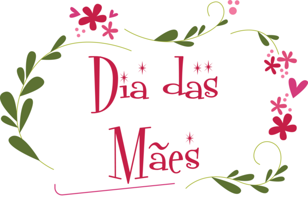 Transparent Mother's Day Design Pixel The arts for Dia das Maes for Mothers Day
