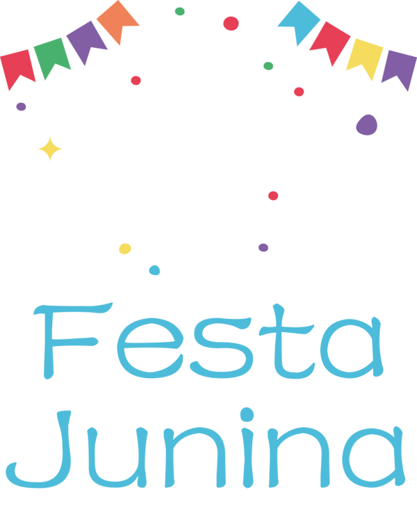 Transparent Festa Junina Design Line Meter for Brazilian Festa Junina for Festa Junina