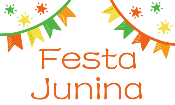 Transparent Festa Junina Logo Leaf Line for Brazilian Festa Junina for Festa Junina