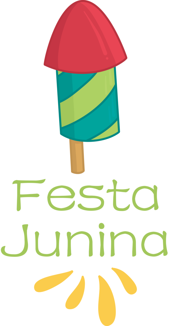 Transparent Festa Junina Logo Yellow Line for Brazilian Festa Junina for Festa Junina