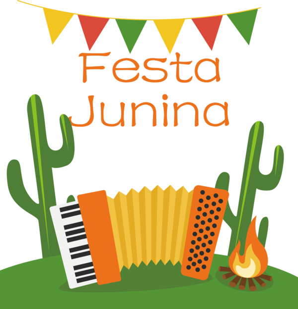 Transparent Festa Junina Logo Green Meter for Brazilian Festa Junina for Festa Junina