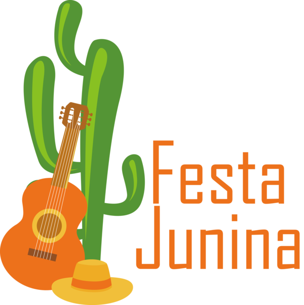 Transparent Festa Junina Logo Design Text for Brazilian Festa Junina for Festa Junina