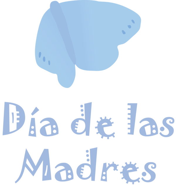 Transparent Mother's Day Logo Cartoon Sand art and play for Día de las Madres for Mothers Day