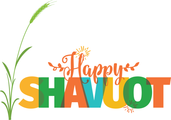 Transparent Shavuot Logo Meter for Happy Shavuot for Shavuot