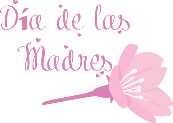 Transparent Mother's Day Floral design Petal Meter for Día de las Madres for Mothers Day