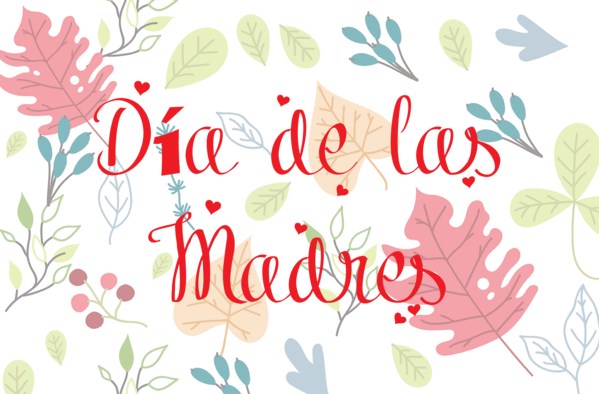 Transparent Mother's Day Floral design Design Leaf for Día de las Madres for Mothers Day