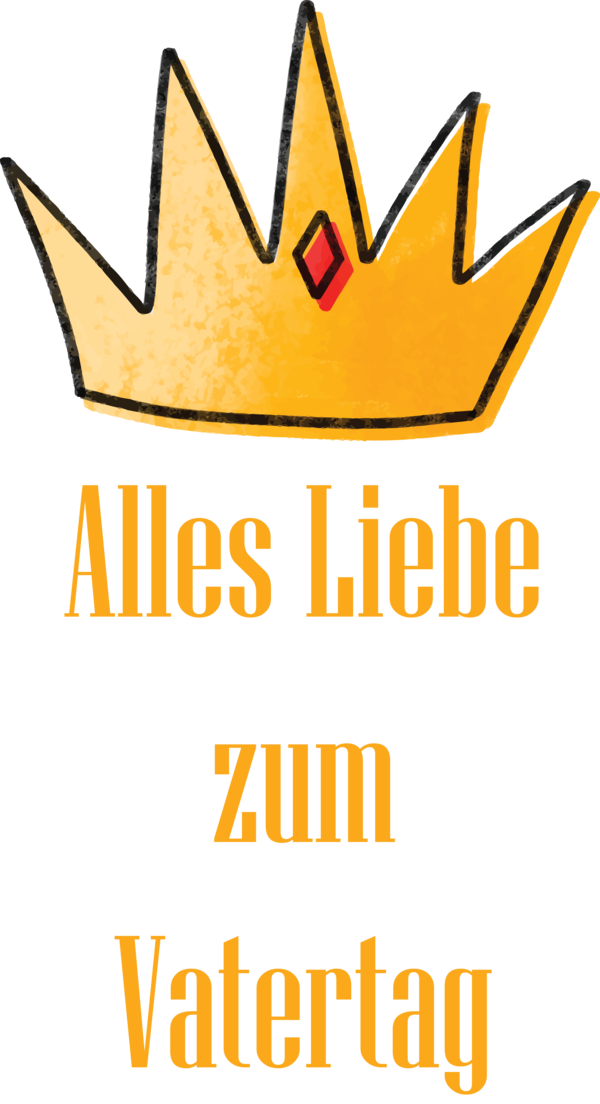 Transparent Father's Day Rehearsal dinner Logo Yellow for Alles Liebe zum Vatertag for Fathers Day