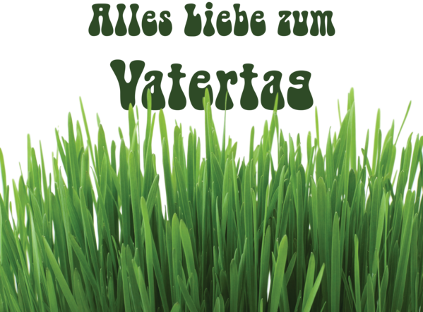 Transparent Father's Day Grass Lawn Grasses for Alles Liebe zum Vatertag for Fathers Day