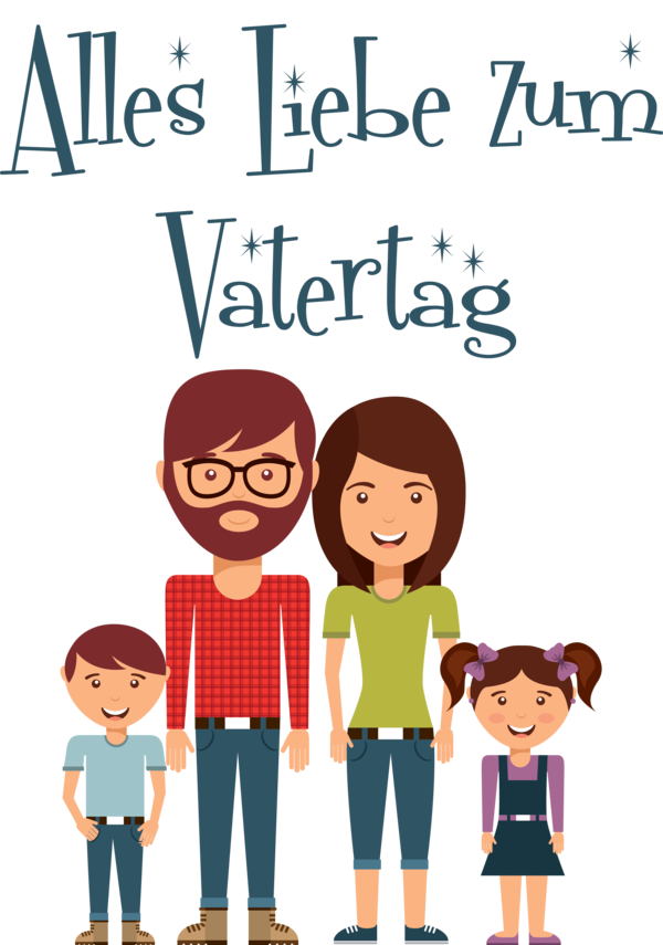 Transparent Father's Day Design Drawing Royalty-free for Alles Liebe zum Vatertag for Fathers Day
