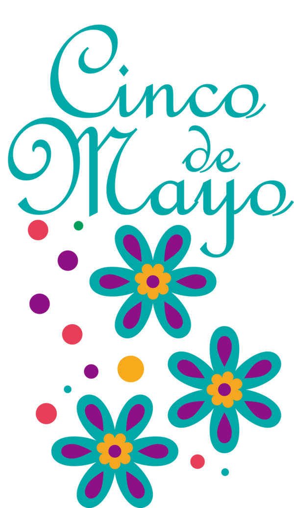 Transparent Cinco de mayo Floral design Design Cut flowers for Fifth of May for Cinco De Mayo