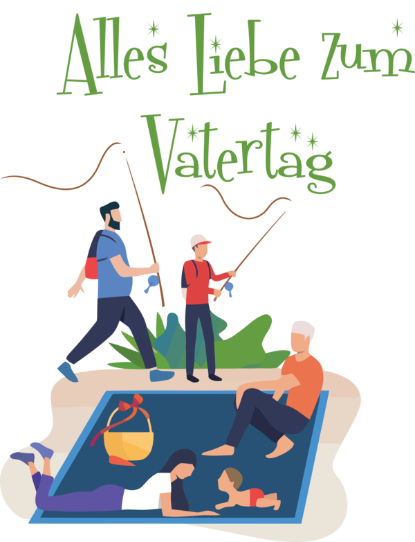 Transparent Father's Day Royalty-free Poster ストックフォト for Alles Liebe zum Vatertag for Fathers Day