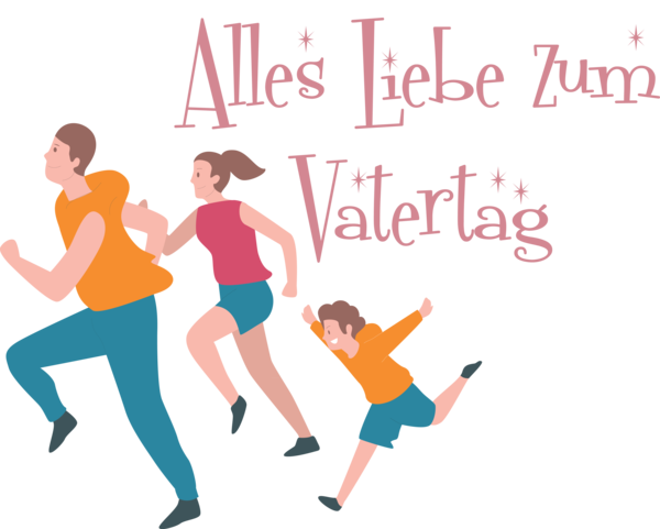 Transparent Father's Day Exercise Public Relations Physical fitness for Alles Liebe zum Vatertag for Fathers Day