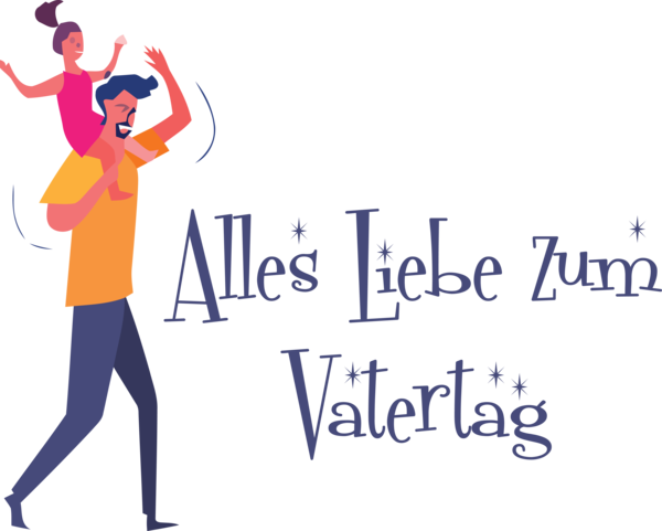 Transparent Father's Day Public Relations Shoe Logo for Alles Liebe zum Vatertag for Fathers Day