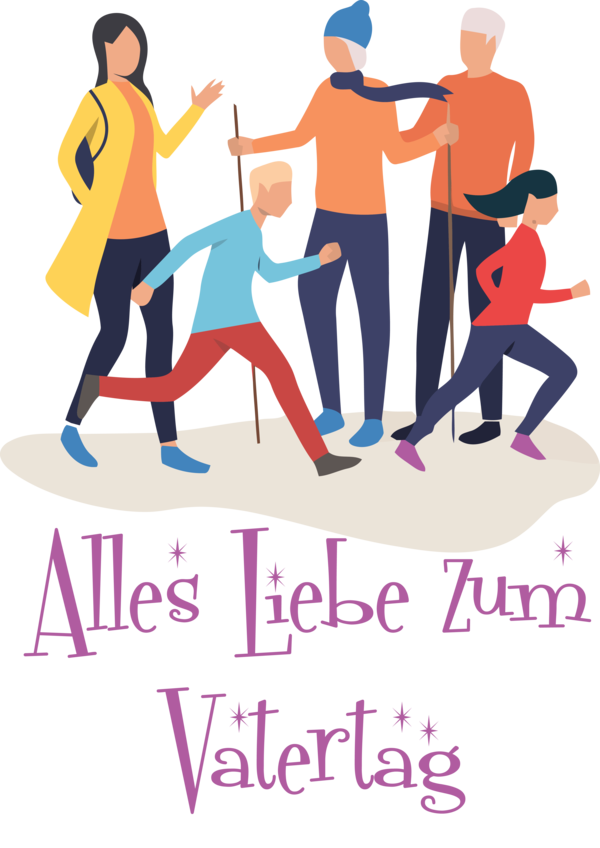 Transparent Father's Day Royalty-free Leisure for Alles Liebe zum Vatertag for Fathers Day