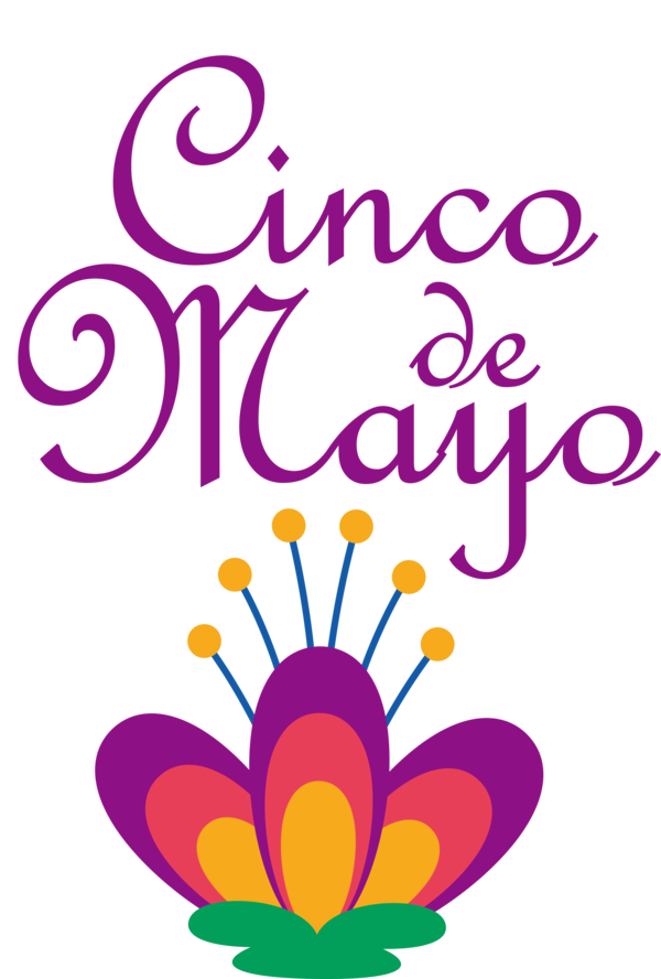 Transparent Cinco de mayo Cut flowers Floral design Petal for Fifth of May for Cinco De Mayo