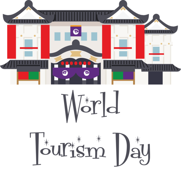 Transparent World Tourism Day Design Industrial design Logo for Tourism Day for World Tourism Day