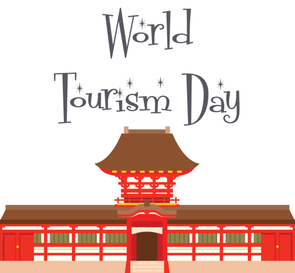 Transparent World Tourism Day Transparency Logo Icon for Tourism Day for World Tourism Day