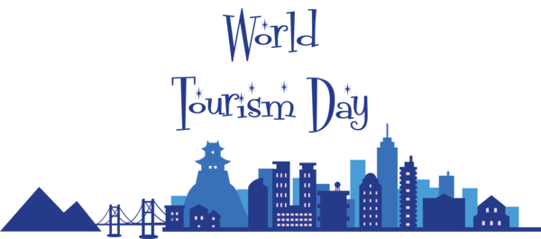 Transparent World Tourism Day Logo Organization Font for Tourism Day for World Tourism Day